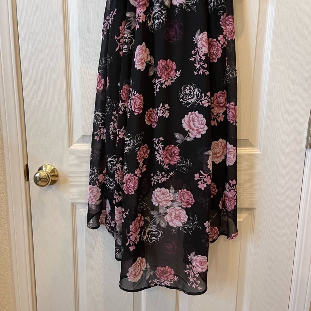 Torrid Cold Shoulder Rose Dress - Picture 9 of 12